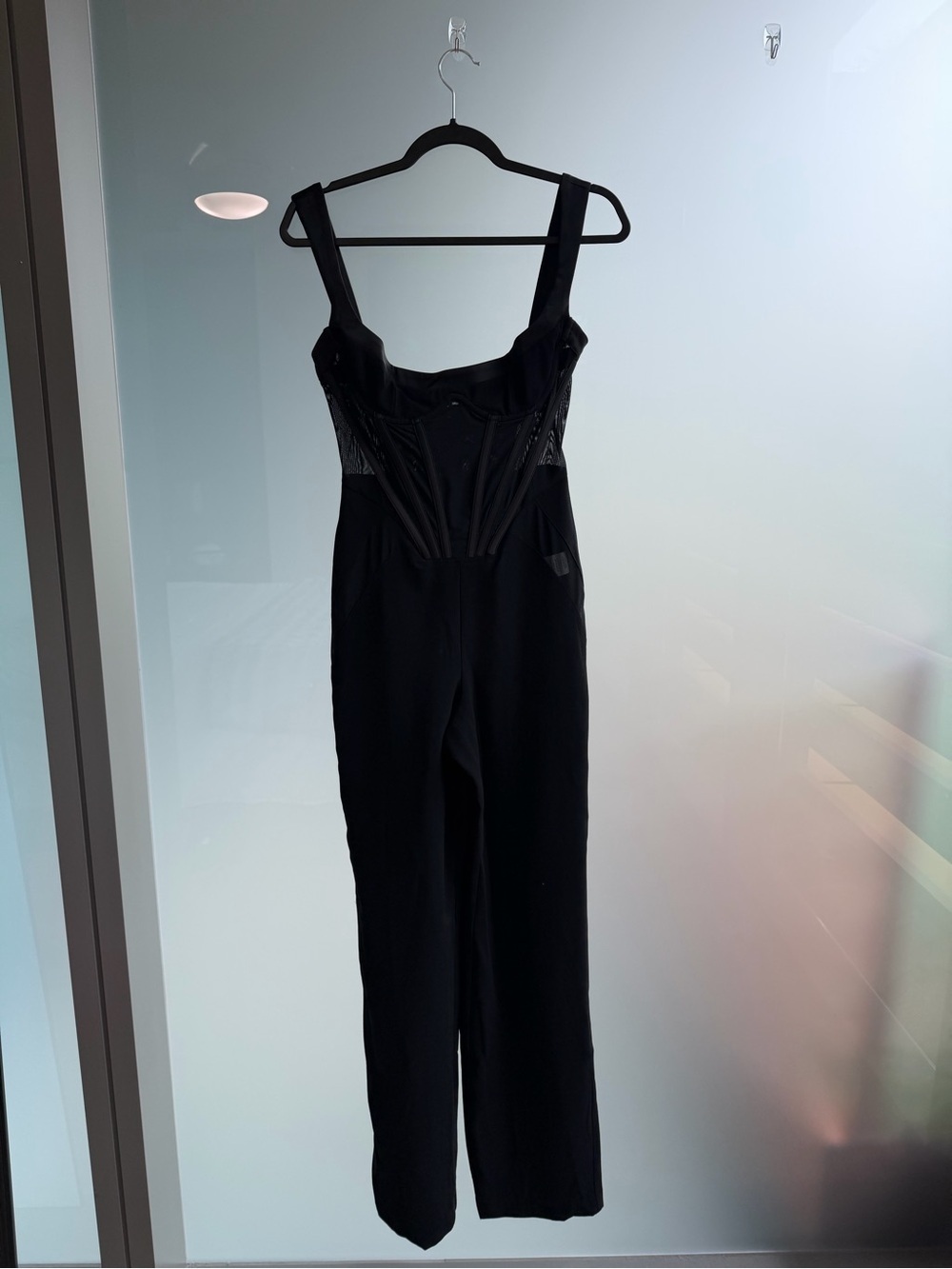 House of CB Mylene Black Corset Jumpsuit - Picture 4 of 9